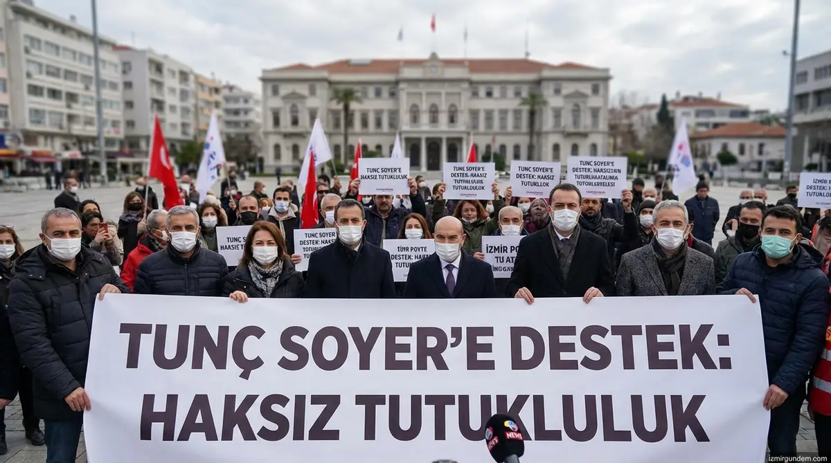 Tunç Soyer'e Destek: Haksız Tutukluluk