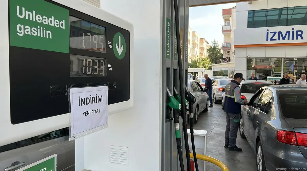 İzmir'de Benzin Fiyatlarına İndirim Geliyor