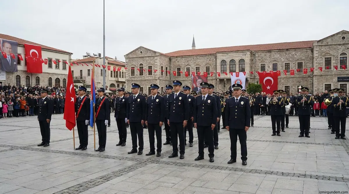 İzmir'de Ceza İnfaz Personeli Günü'ne Görkemli Kutlama
