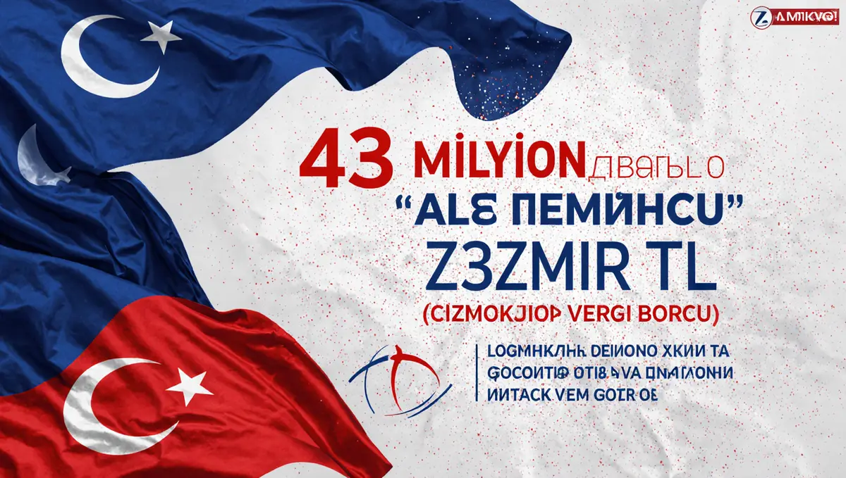 İzmir'de Rekor Vergi Borcu: 43 Milyon TL