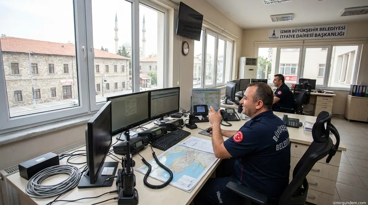 110 Santimetrelik Boyuyla 24 Yıl: İzmir İtfaiyesi’nin 110 Yaşar’ı