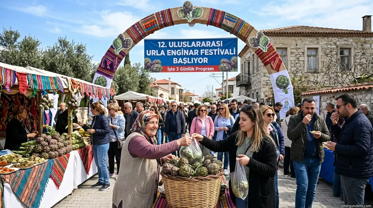 12. Uluslararası Urla Enginar Festivali Başlıyor: İşte 3 Günlük Program