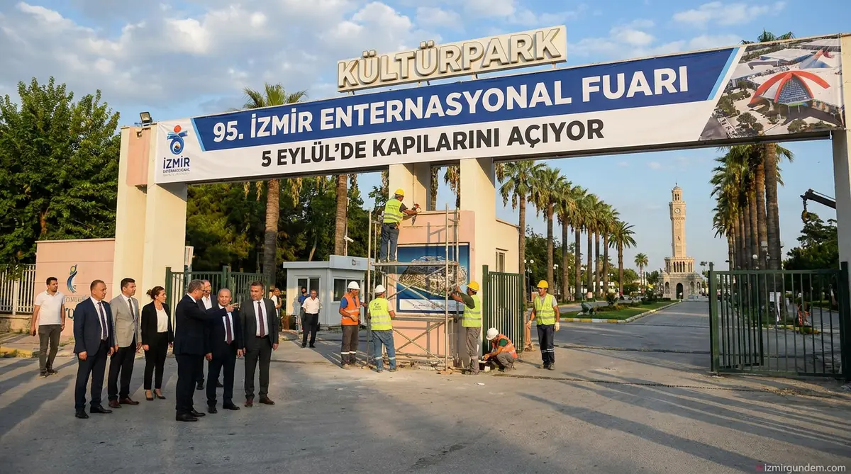95. İzmir Enternasyonal Fuarı 5 Eylül'de Kapılarını Açıyor