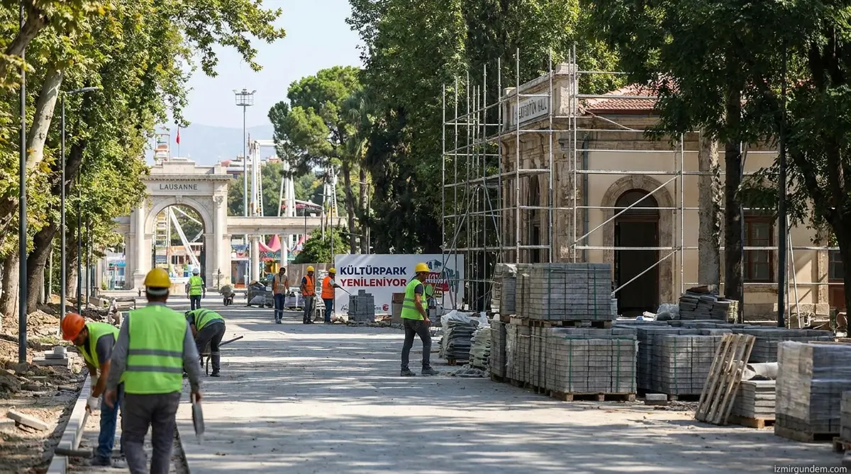 95. İzmir Enternasyonal Fuarı Öncesi Kültürpark'ta Büyük Revizyon