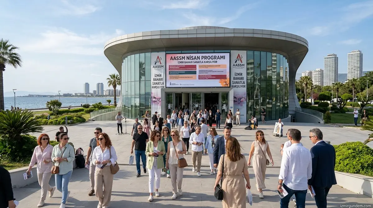 AASSM Nisan Programı: İzmir Baharı Sanatla Karşılıyor