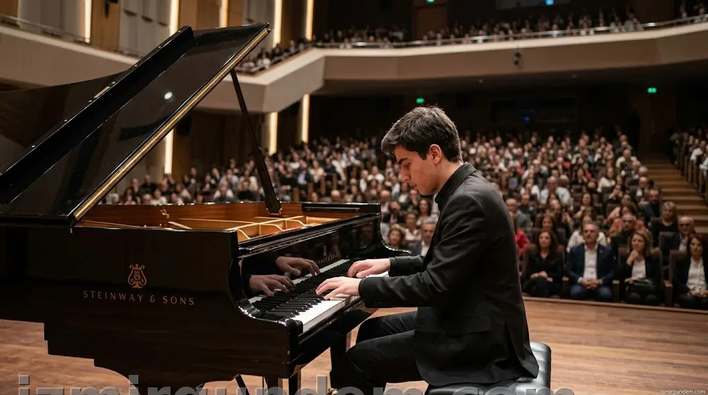 AASSM Sahnesinde Genç Virtüöz Eren Düzenli’den Piyano Resitali