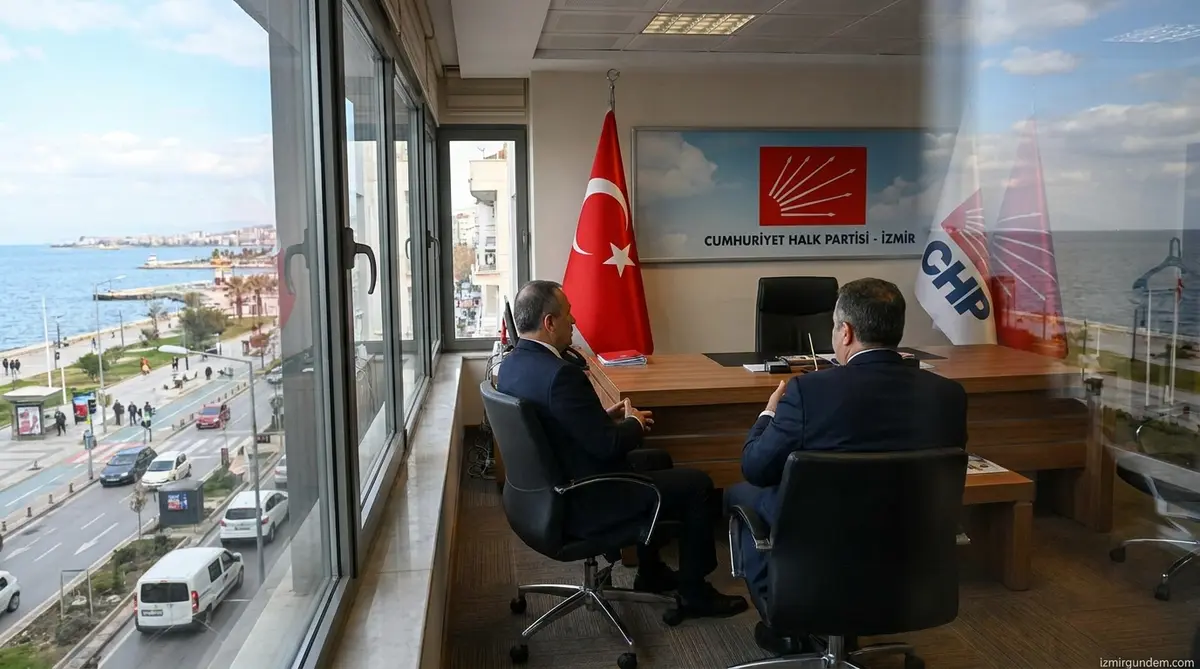 Abdül Batur'dan CHP İzmir İl Başkanı'na Ziyaret