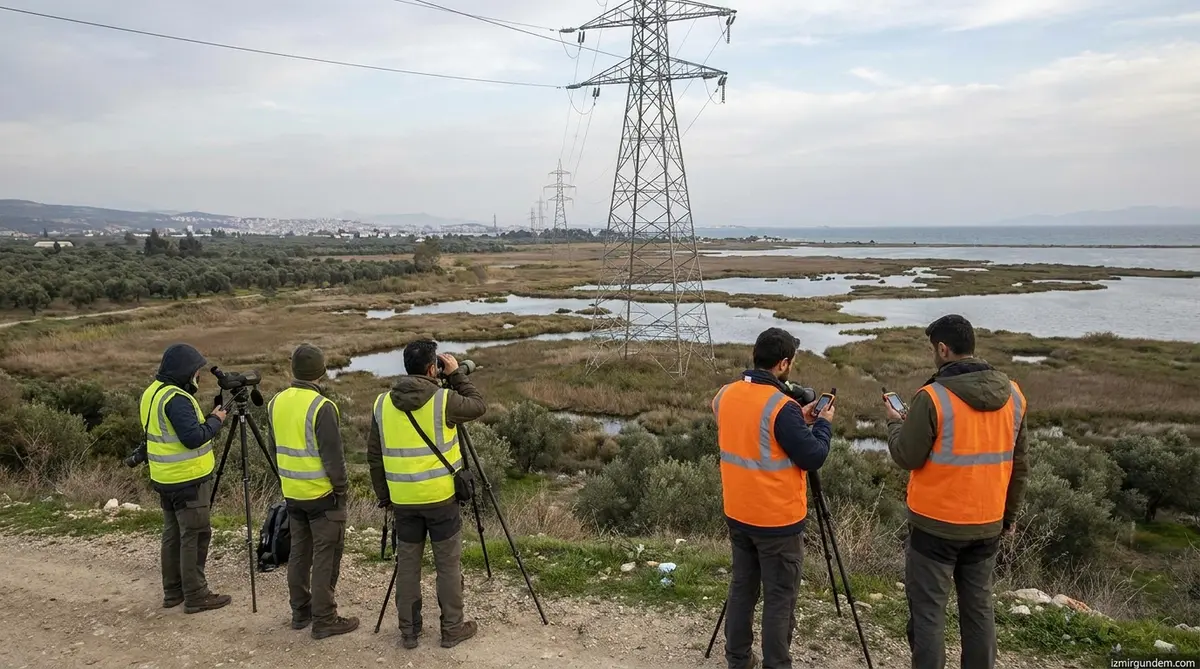 Adm ve Gdz Elektrik 5 İlde Kuşların Göç Rotasını Takibe Aldı