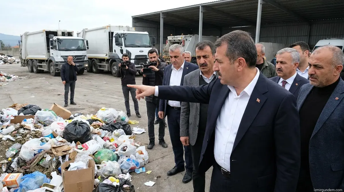 AK Partili Çankırı'dan Bergama İçin Sert Çöp Uyarısı