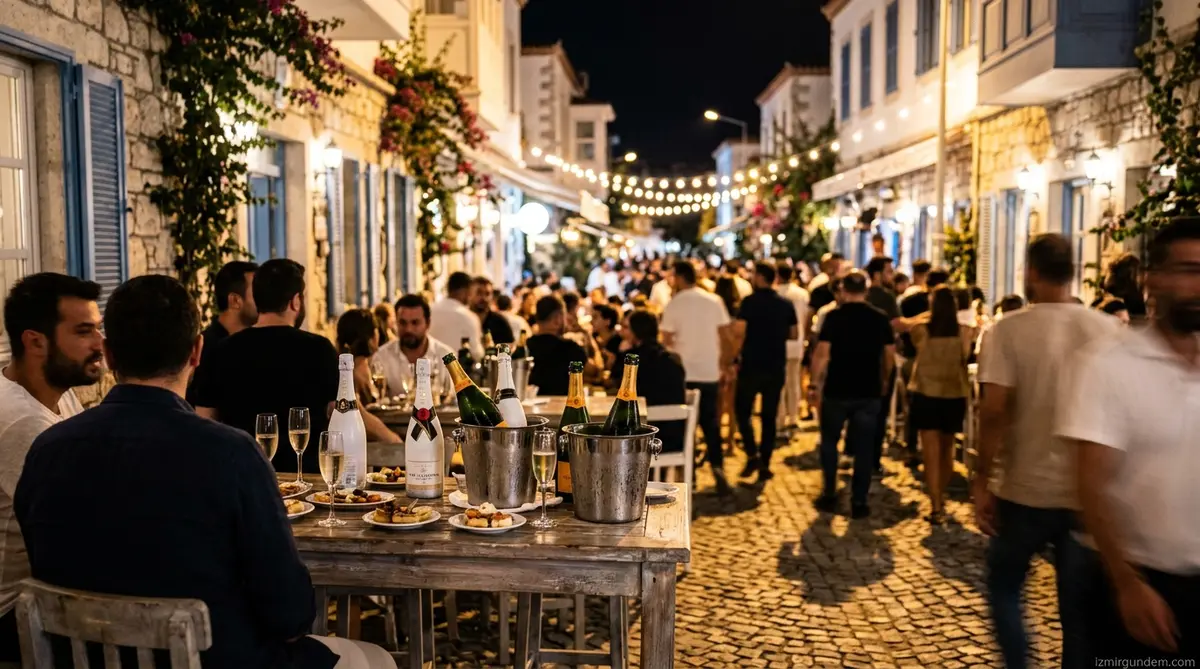 Alaçatı'da 870 Bin Liralık Hesap Sosyal Medyayı Salladı