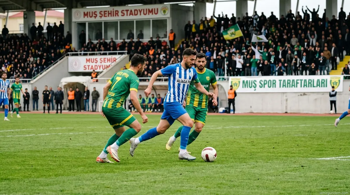 Aliağa FK Muş Deplasmanında Tur İçin Sahaya Çıkıyor