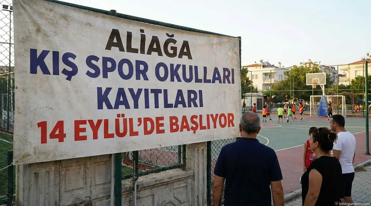 Aliağa Kış Spor Okulları Kayıtları 14 Eylül'de Başlıyor
