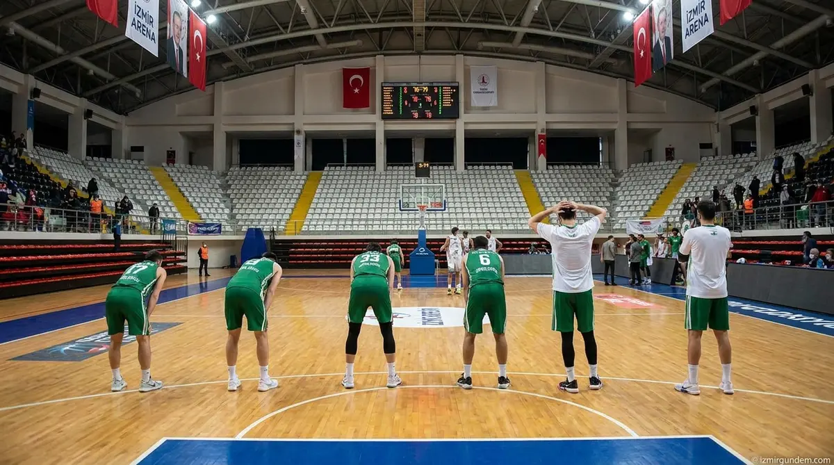 Aliağa Petkimspor evinde son saniyede yıkıldı: 90-91