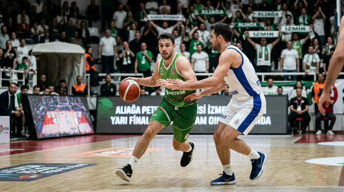 Aliağa Petkimspor İspanya'da Yarı Final Aşkına Sahada!