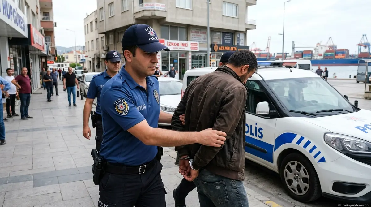 Aliağa'da 22 Yıl Hapisle Aranan Dolandırıcı Yakalandı