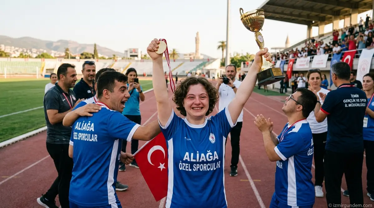 Aliağalı Özel Sporcular İzmir'i Gururlandırdı: Türkiye...
