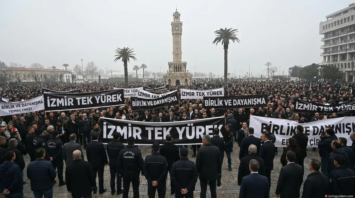 Altay Taraftarı İzmir Meydanlarında İsyan Bayrağı Açtı: Heyal 50