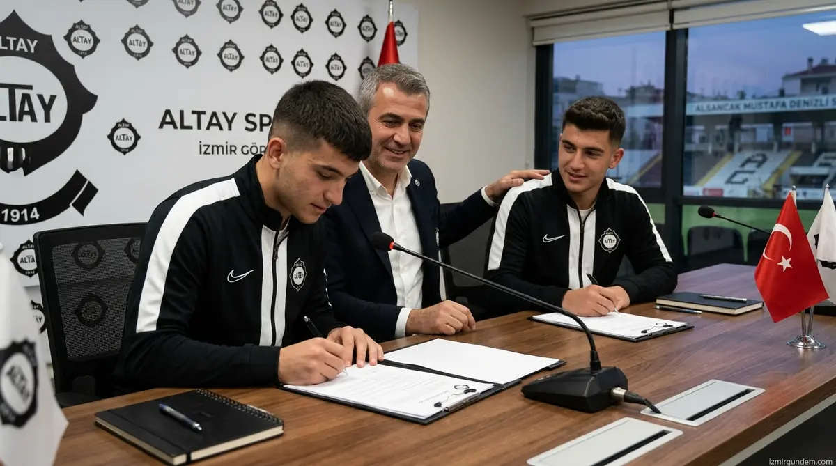 Altay'da Gençlik Aşısı: Kritik Maç Öncesi İki Yeni İmza!