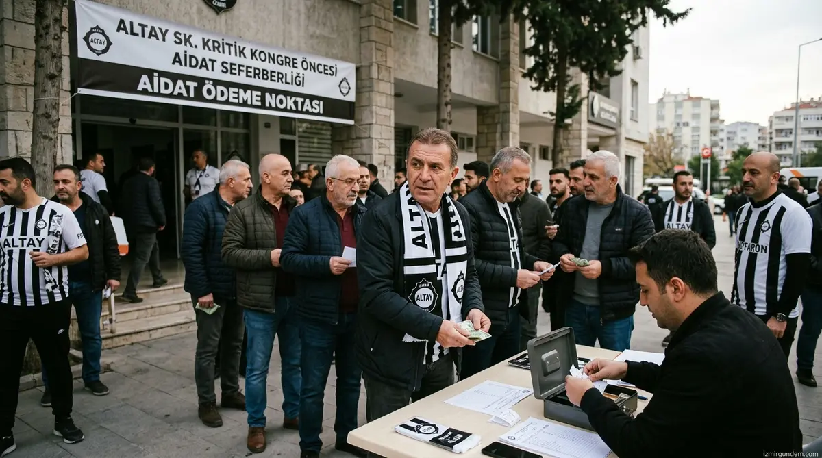 Altay’da Kritik Kongre Öncesi Aidat Seferberliği