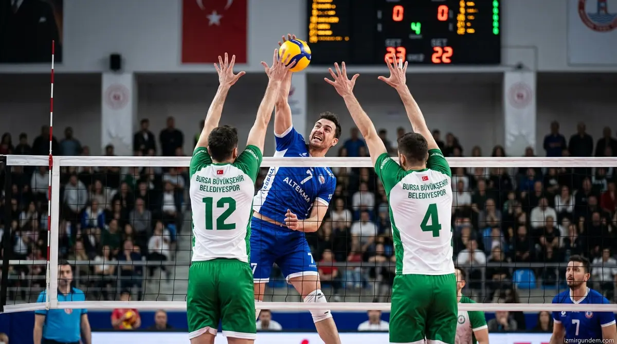 Altekma Bursa Karşısında Tur Peşinde: Efeler Ligi'nde Kritik Randevu