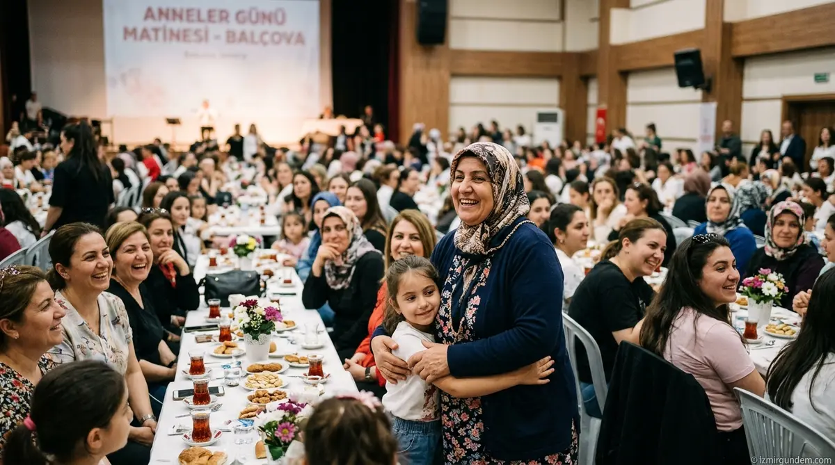 Balçova'da Anneler Günü Matinesine Rekor Katılım