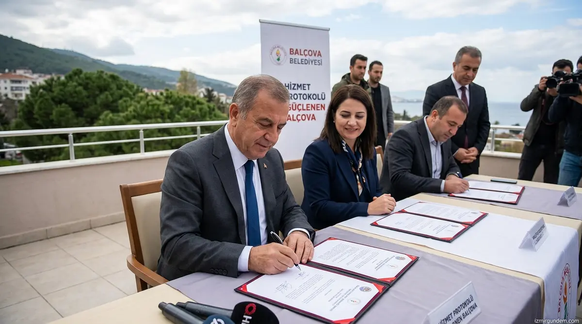 Balçova'da Hizmet Ağı Güçleniyor: İmzalar Atıldı