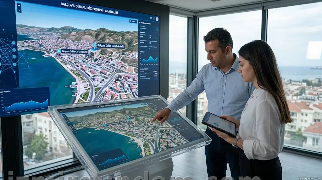 Balçova'da Yapay Zeka Dönemi: Dijital İkiz Sistemi Kuruluyor
