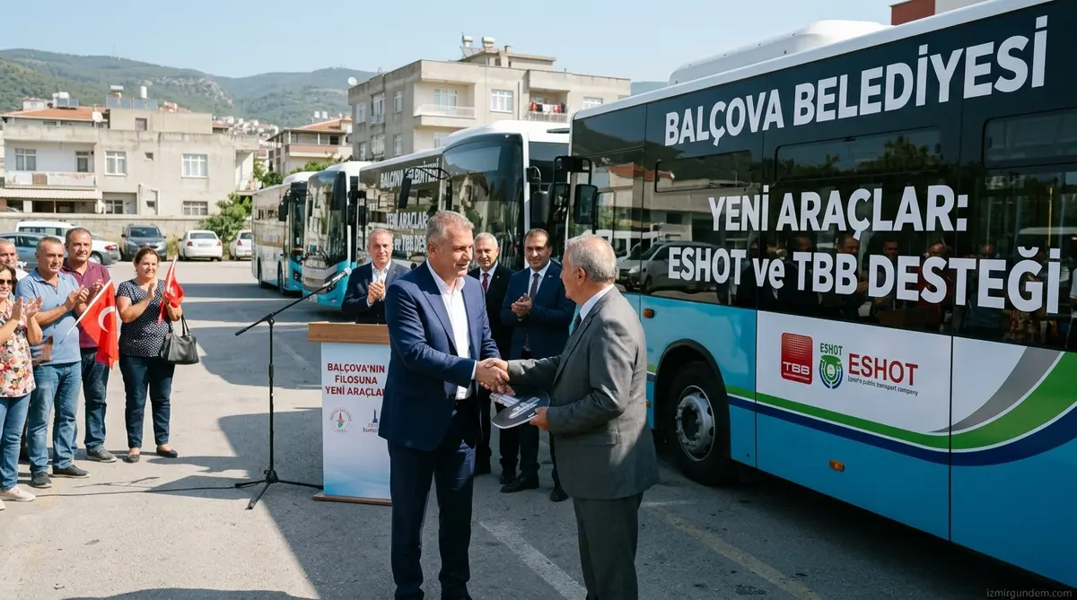 Balçova'nın Filosuna Yeni Araçlar: ESHOT ve TBB Desteği
