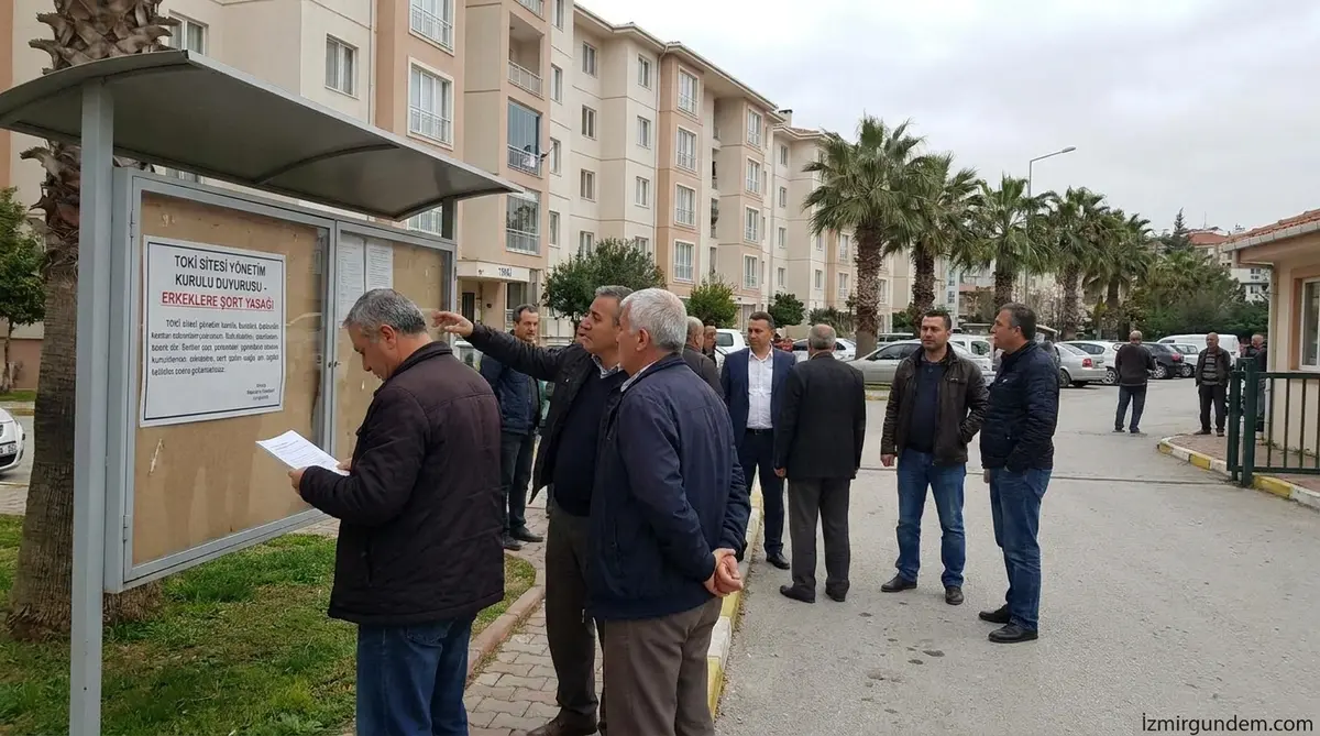 Batman'da TOKİ Sitesinde Erkeklere Şort Yasağı Kararı