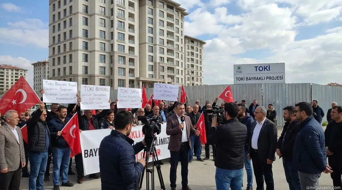 Bayraklı TOKİ Satış İddiası Depremzedeleri Ayağa...
