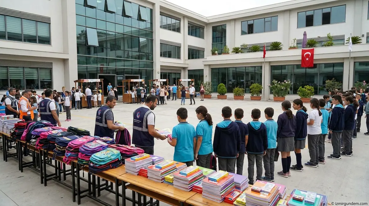 Bayraklı'da Anaokulundan Üniversiteye Ücretsiz Eğitim Desteği