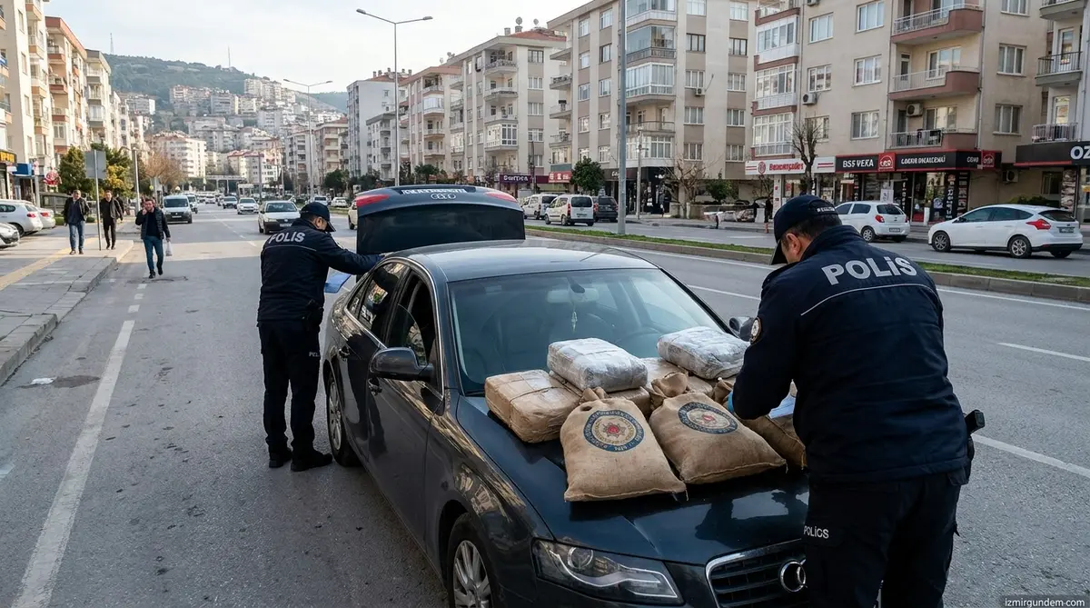 Bayraklı'da Dev Operasyon: 29 Kilo Sentetik Uyuşturucu Yakalandı