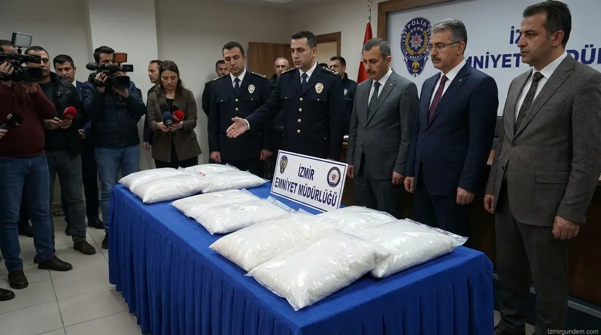 Bayraklı'da Zehir Sevkiyatına Darbe: 29 Kilo Hammadde Ele Geçirildi