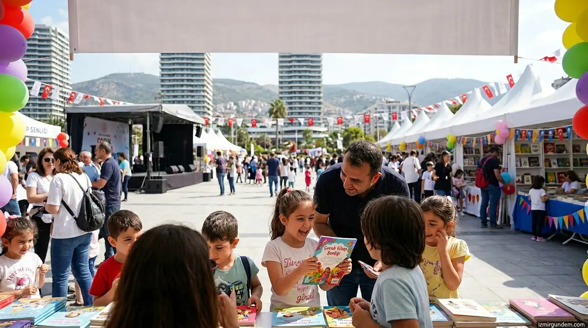 Bayraklı'da Çocuk Kitap Şenliği Başlıyor: 3 Gün Boyunca Edebiyat...