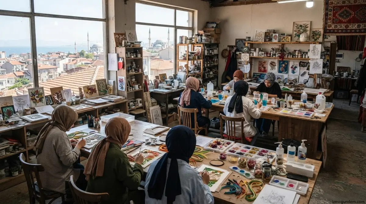 Bayraklı'da Ücretsiz Sanat Atölyeleri Başlıyor: İşte Başvuru Detayları