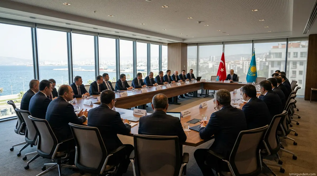 Başkan Tugay Kazakistan'da İzmir İçin Yeni Ticaret Kapılarını Araladı