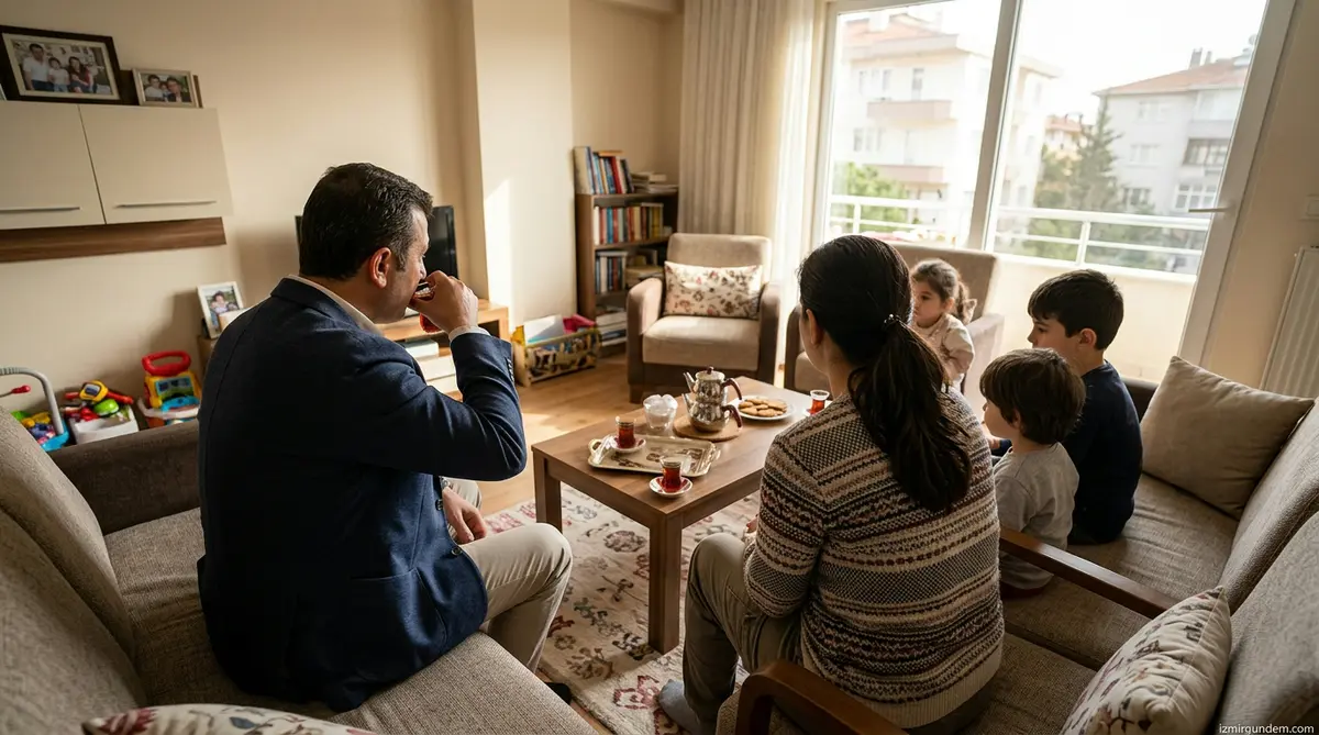 Başkan Ömer Eşki Doğanlar sakini Yıldırım ailesine konuk oldu