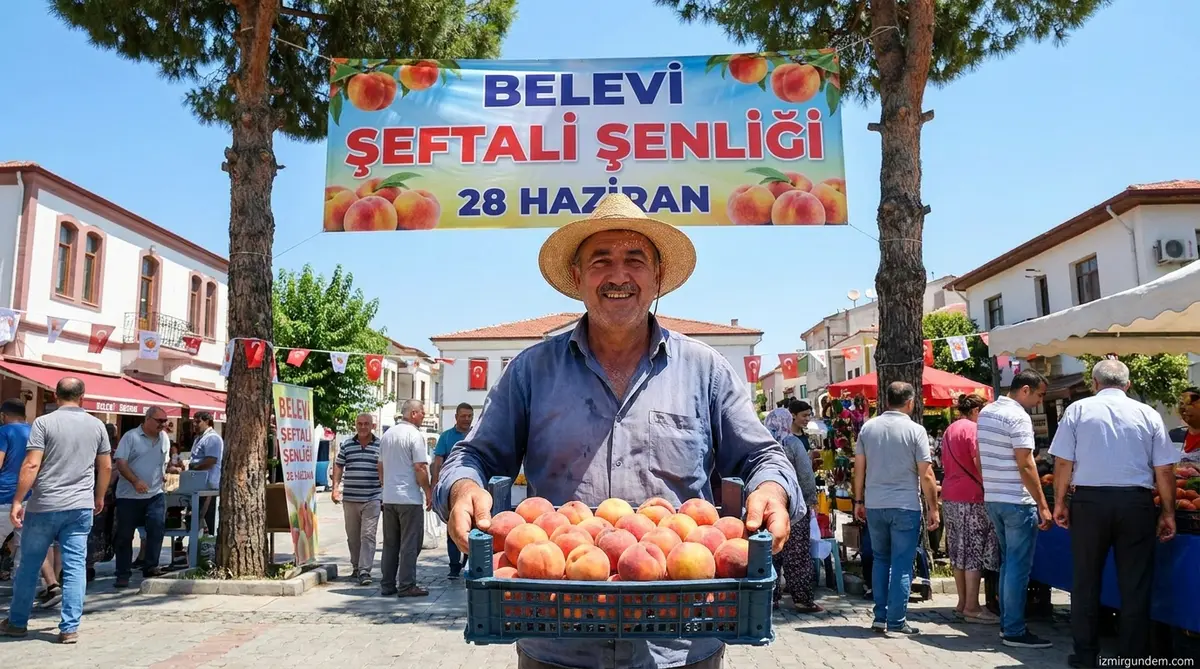 Belevi Şeftali Şenliği 28 Haziran'da Kapılarını Açıyor