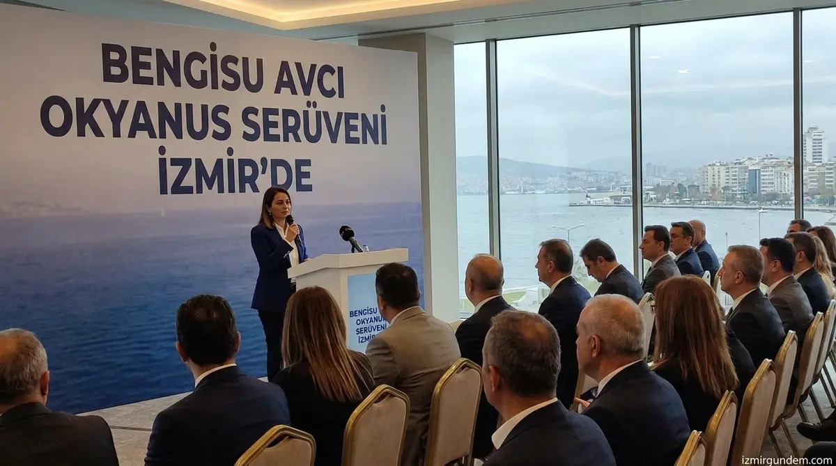 Bengisu Avcı İzmir'de Okyanus Serüvenini Anlattı
