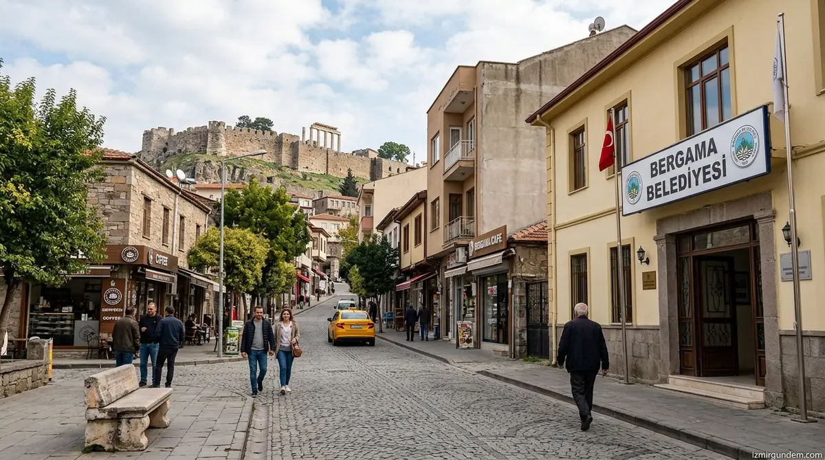 Bergama Belediye Başkanı Tanju Çelik AK Parti Genel Merkezinde