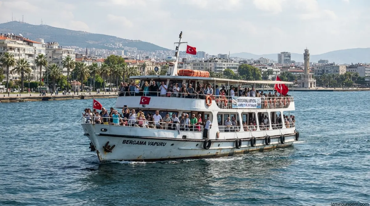Bergama Vapuru Körfez Turları Başladı: İşte Bilet Fiyatları