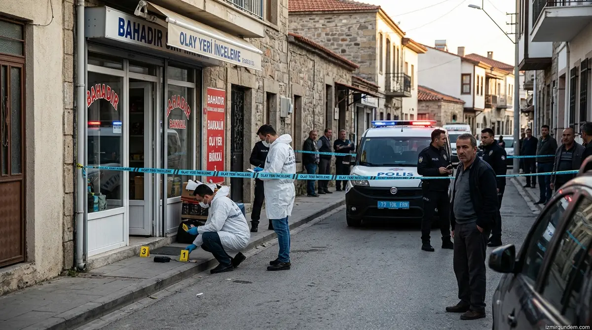 Bergama'da İş Yerinde Silahlı Saldırı: Bahadır...