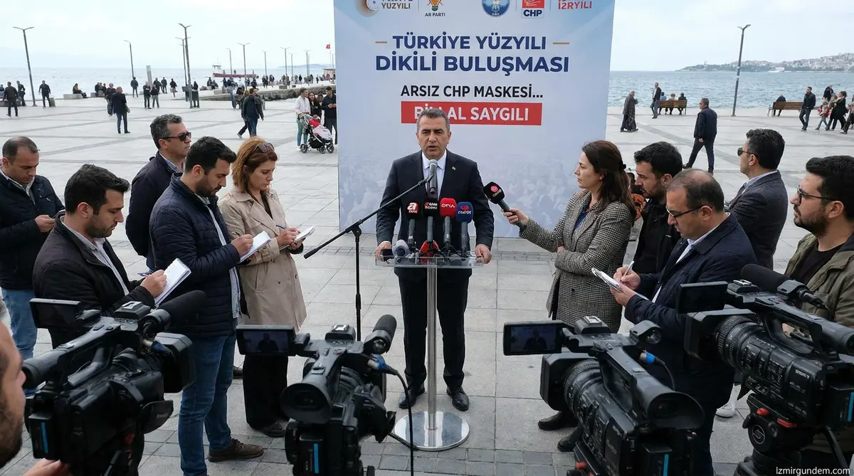Bilal Saygılı'dan Dikili Çıkışı: Arsız CHP Maskesi...