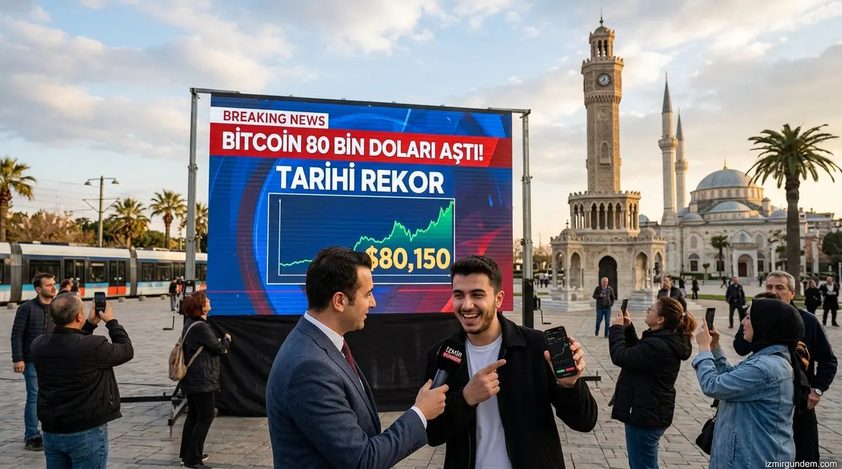 Bitcoin 80 Bin Doları Aşarak Tarihi Sıçrama Yaptı