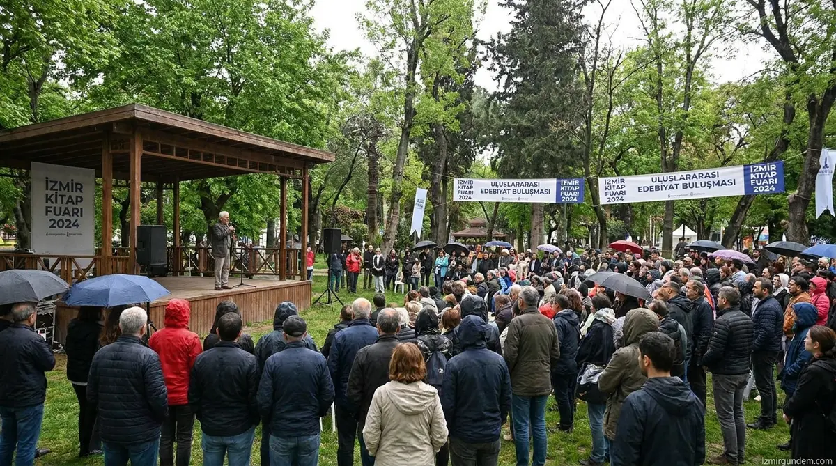 Bornova 7. Homeros Kitap Günleri Hidayet Karakuş'u Ağırladı