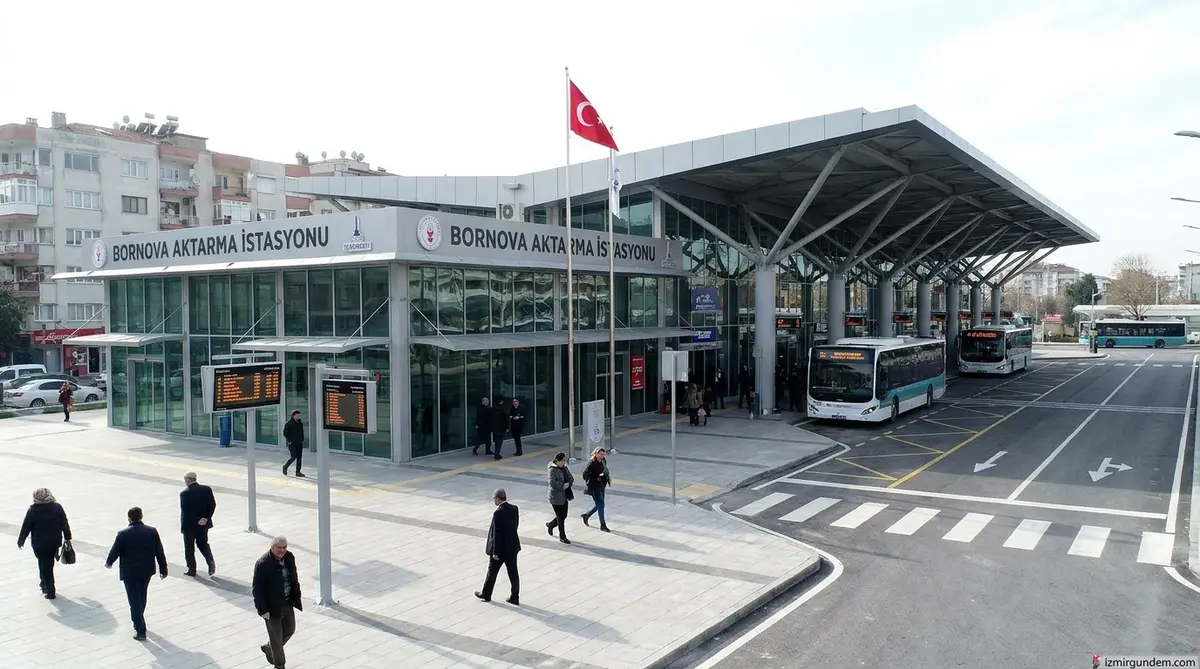 Bornova Aktarma İstasyonu Baştan Aşağı Yenilendi