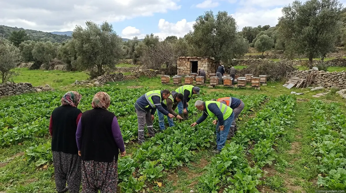 Bornova Belediye Başkanı Ömer Eşki Yerel Tarımı Destekliyor