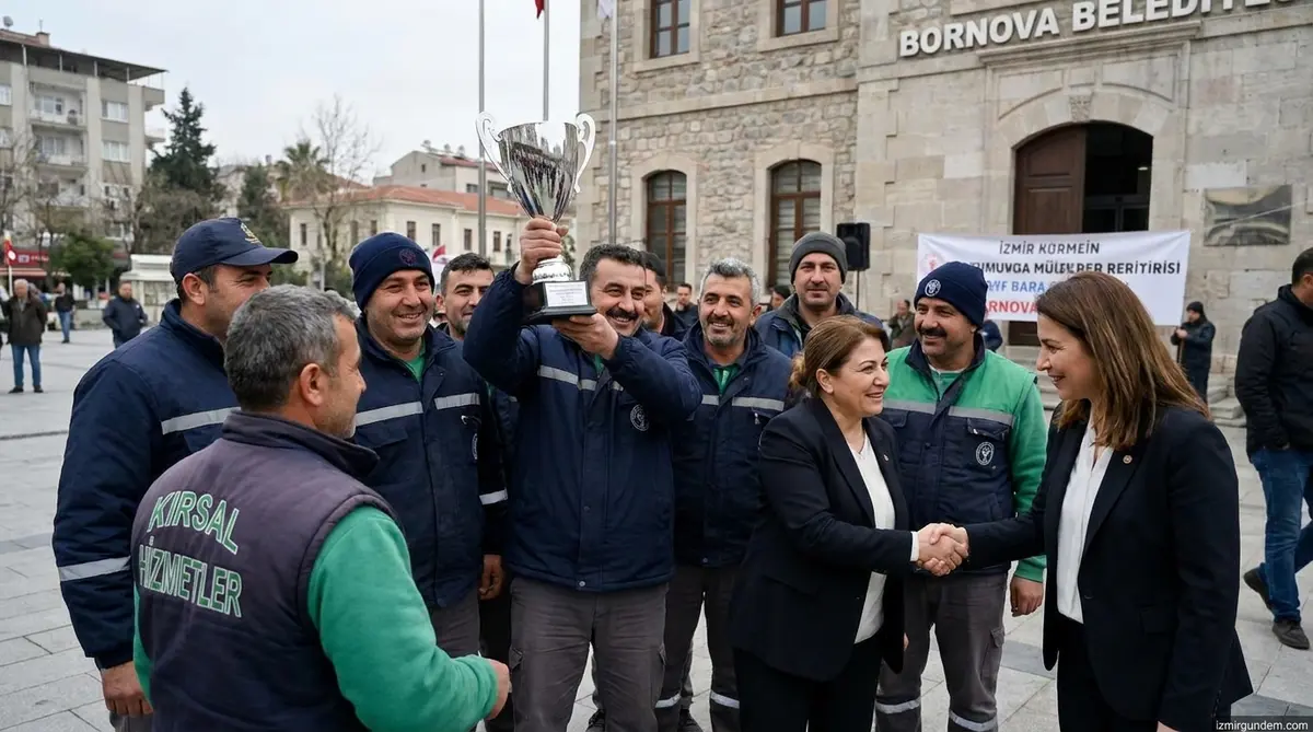 Bornova Belediyesinde şampiyon Kırsal Hizmetler oldu