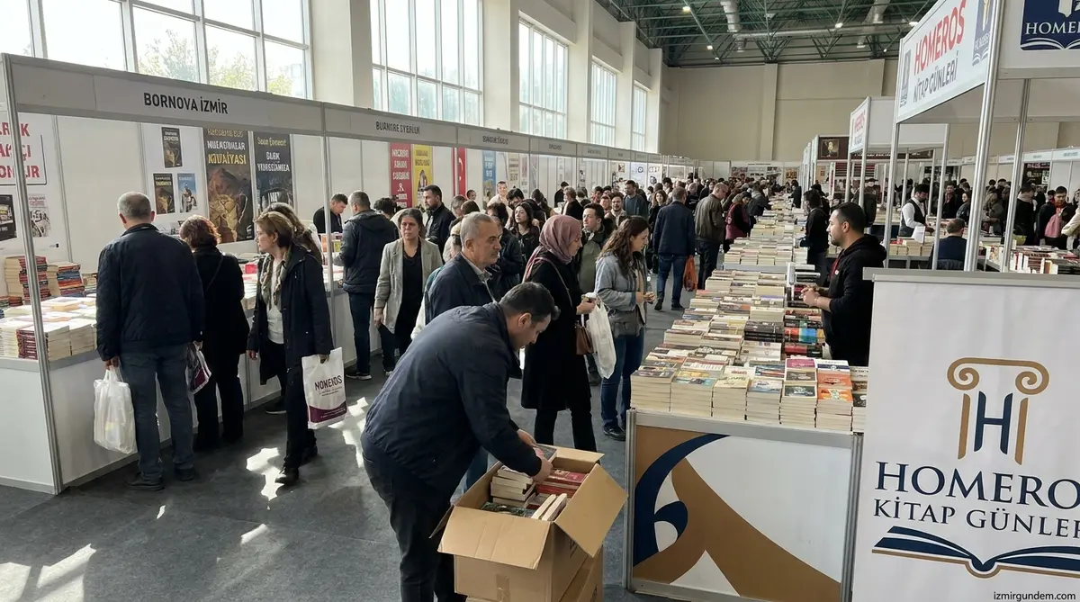 Bornova Homeros Kitap Günleri 790 Bin Kitapla Sona Erdi
