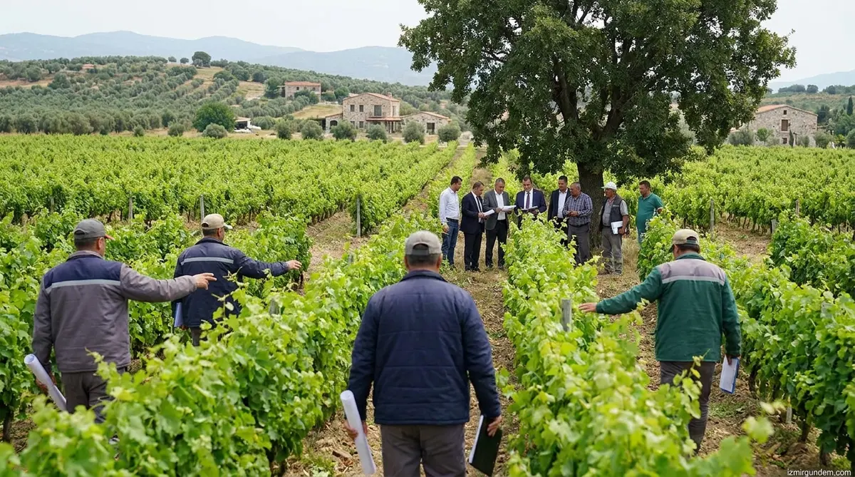 Bornova Misket Üzümü Resmen Tescillendi: Urla'da Dev İş Birliği